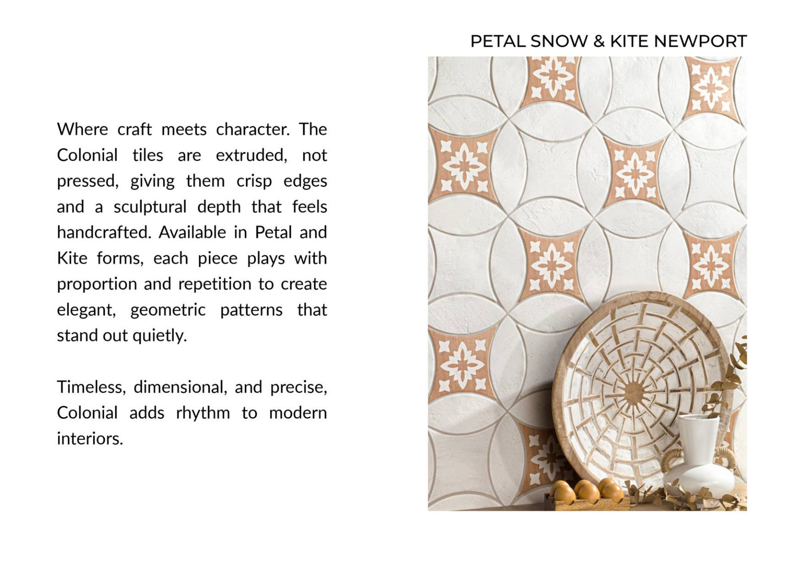 Tile installation lookbook